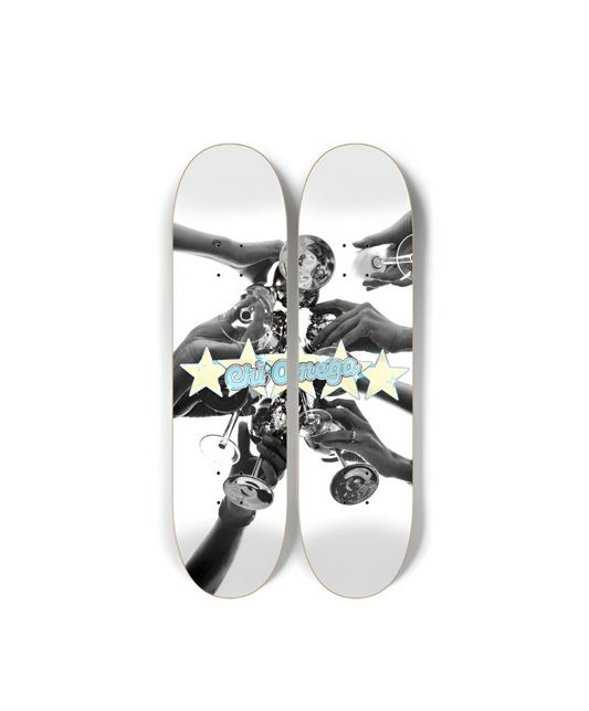 Chi Omega “starry cheers”