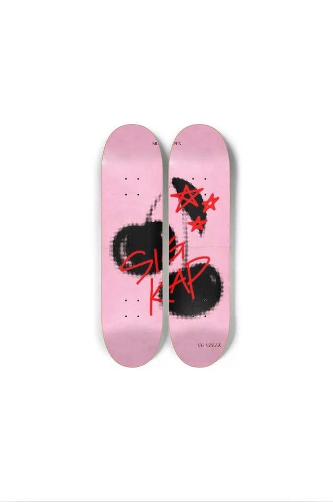 Sigma Kappa “retro cherry”