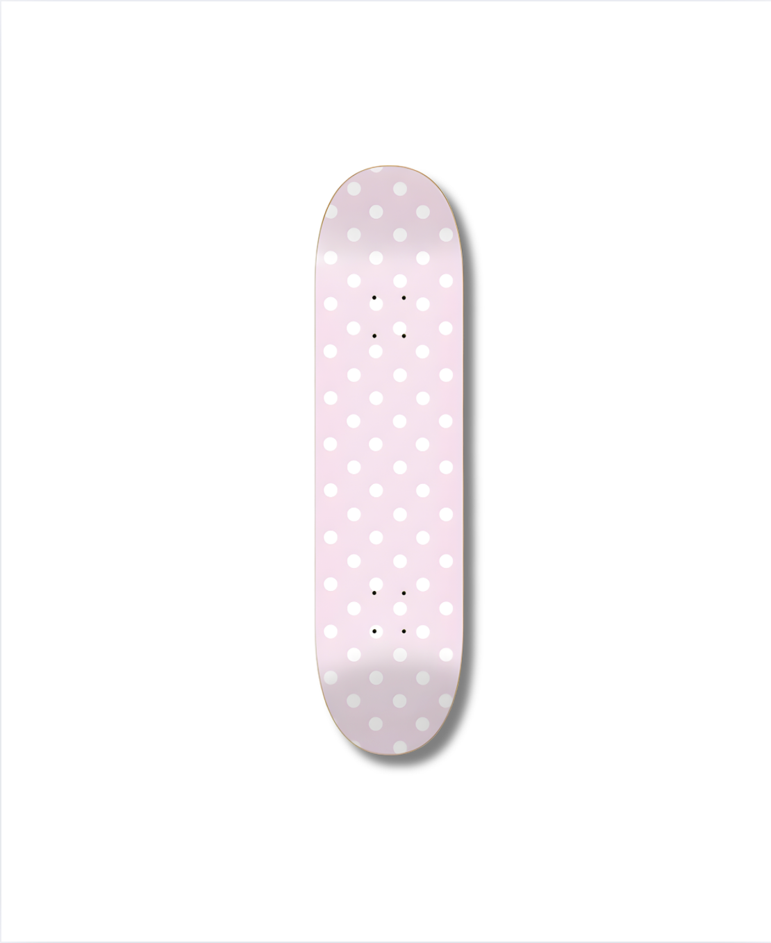 “white & pink polka dot" single