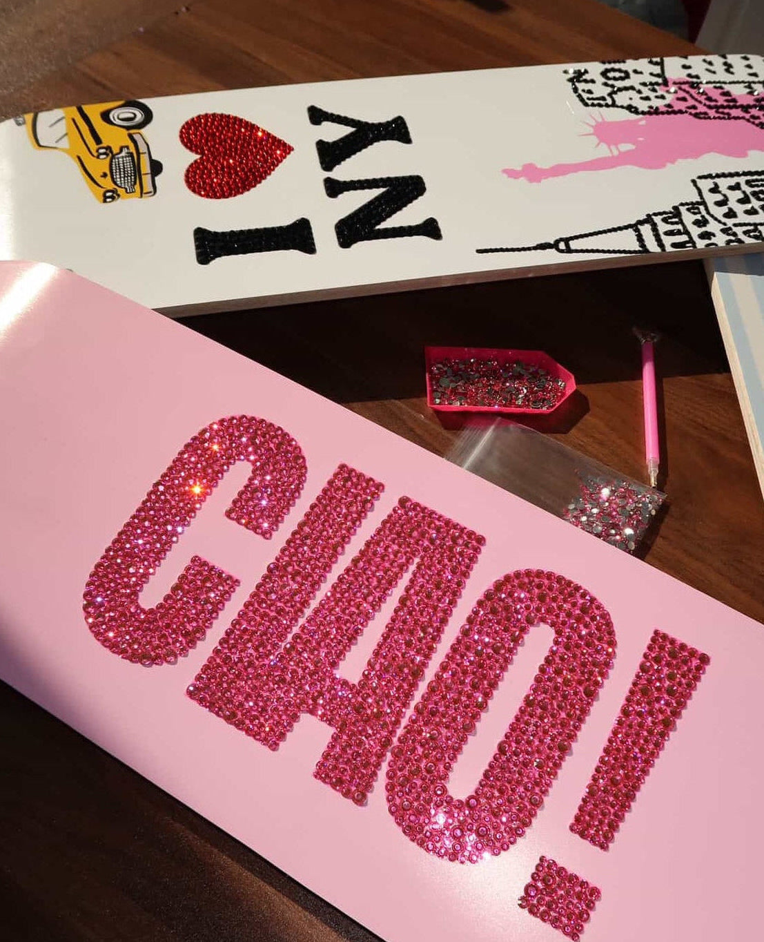 CIAO skateboard deck collab x BBdesignsss