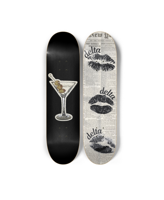 Delta Delta Delta “martini noir”
