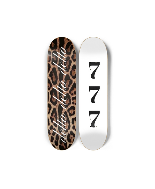 Delta Delta Delta “lucky leopard”