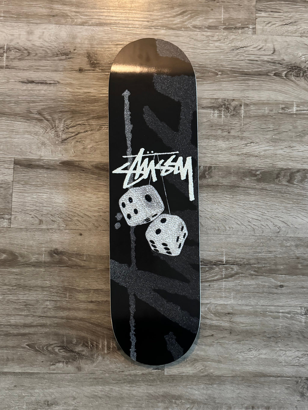 DICE skateboard deck collab x BBdesignsss