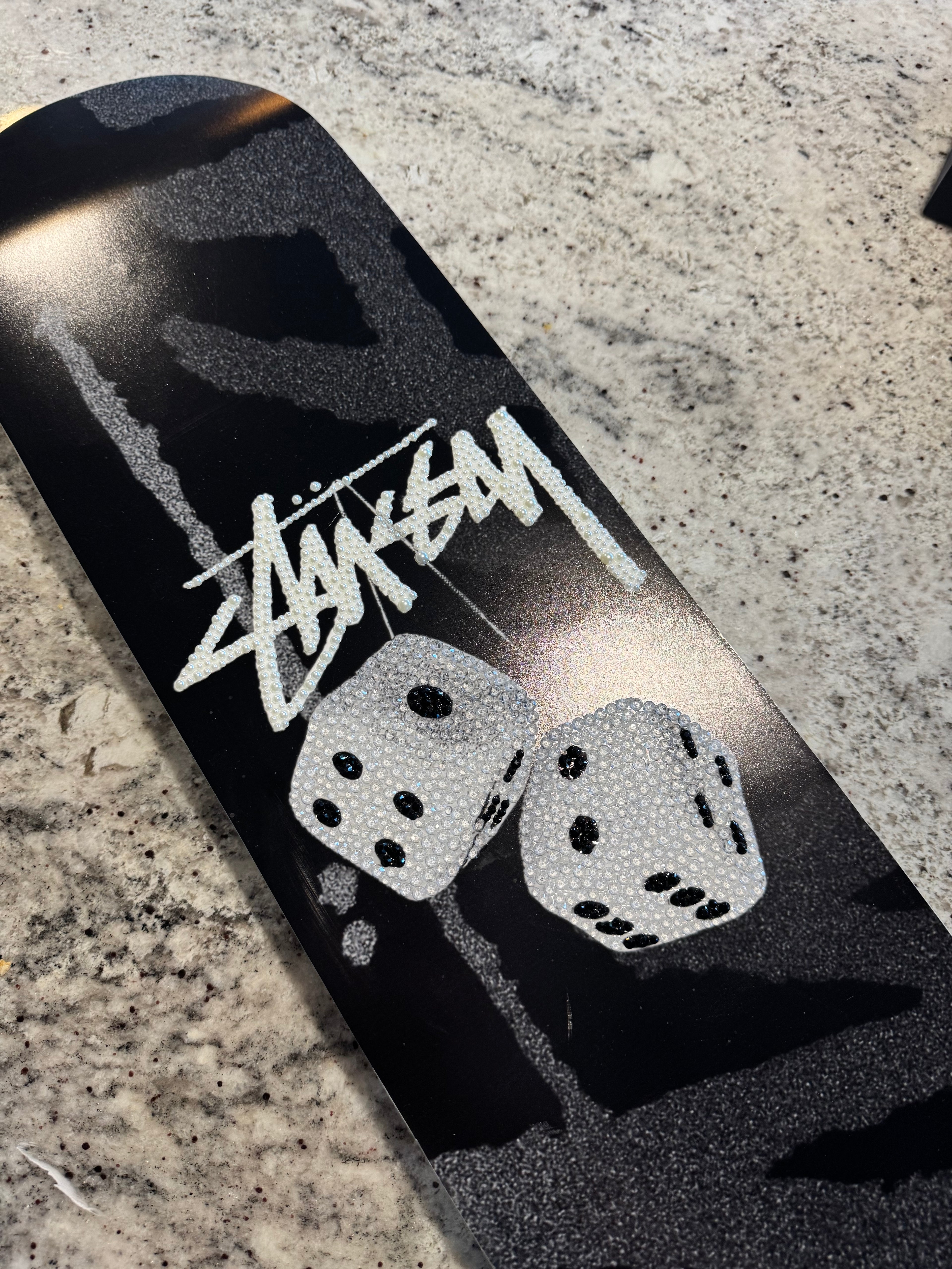 DICE skateboard deck collab x BBdesignsss