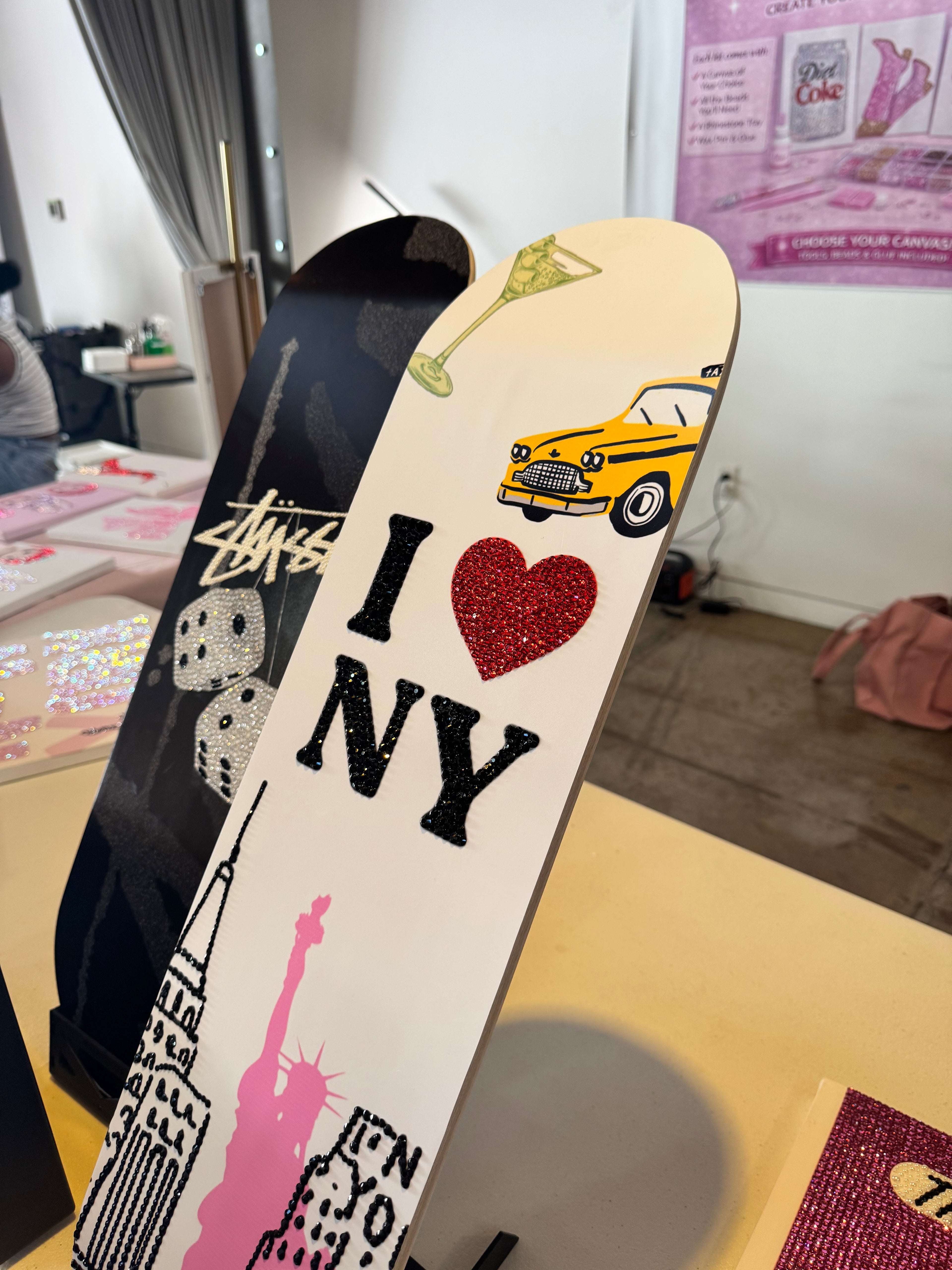 NYC skateboard deck collab x BBdesignsss!!!