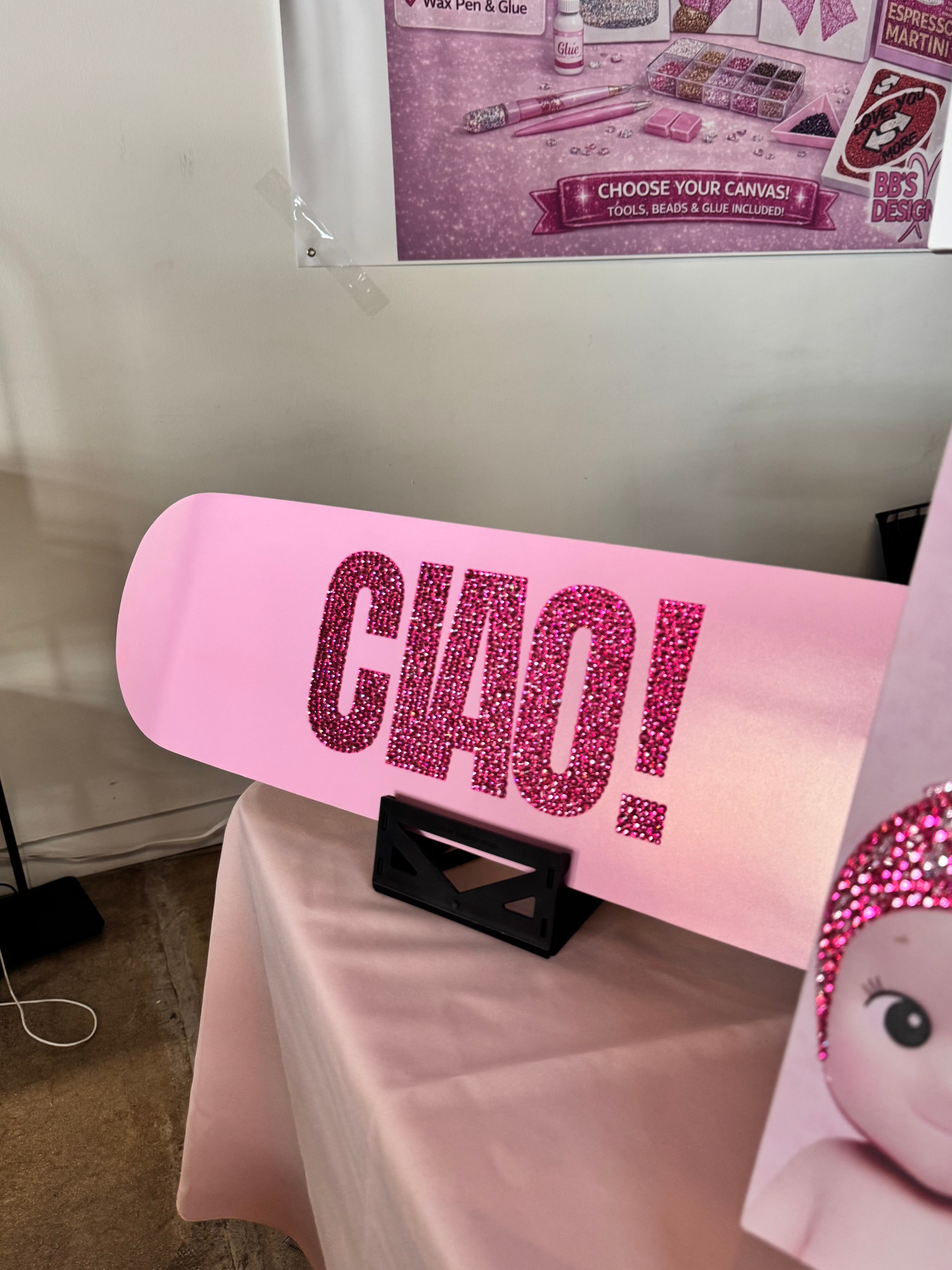 CIAO skateboard deck collab x BBdesignsss