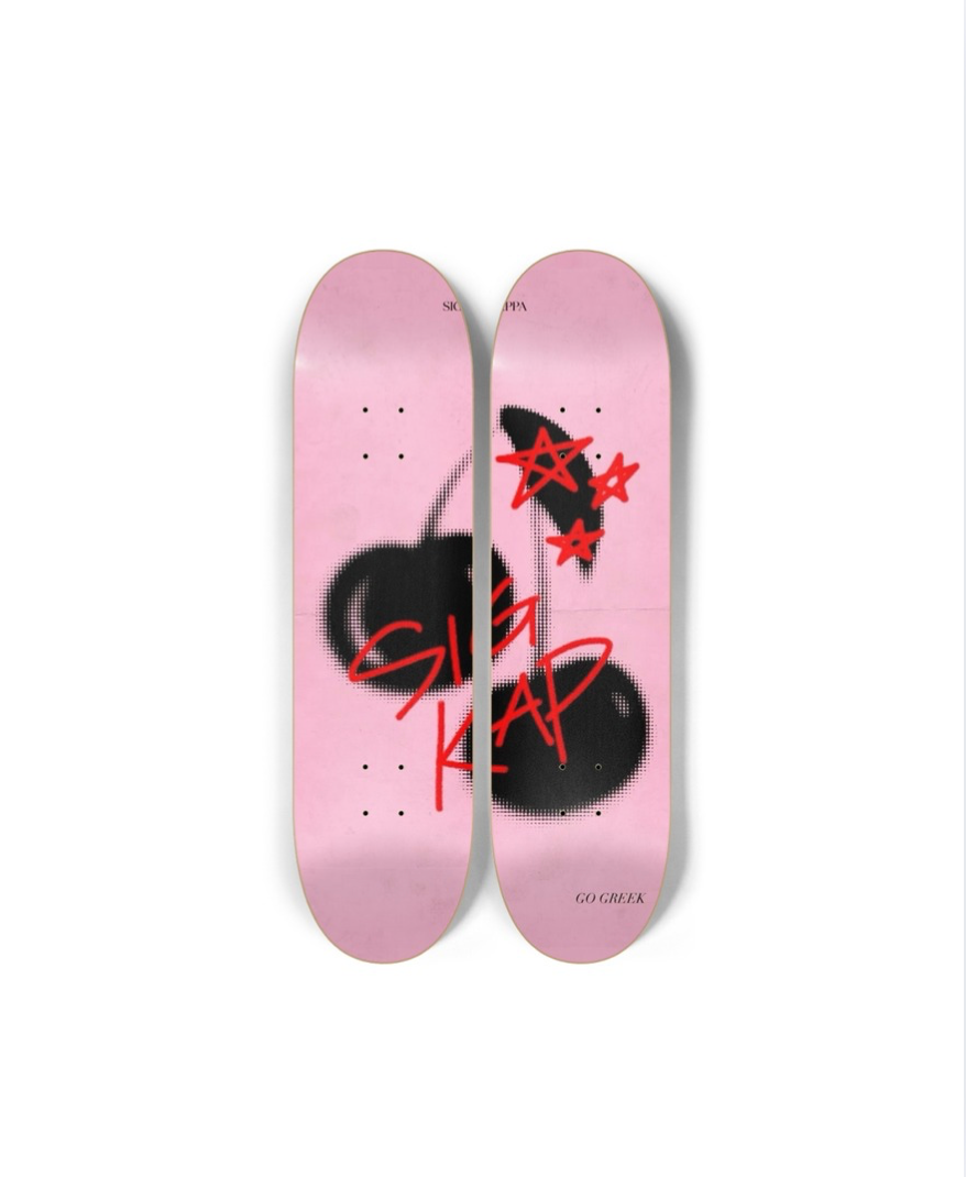 Sigma Kappa “retro cherry”